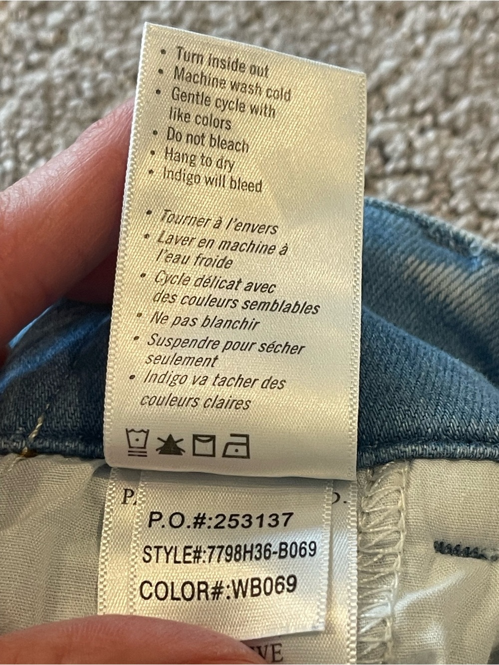 Paige Brooklyn High-Rise Wide Leg Light Blue Jeans for Women, Trouser Style, 31 - Picture 8 of 16